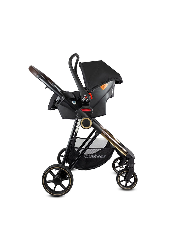 Coche Travel System Cosmos Black Gold 5