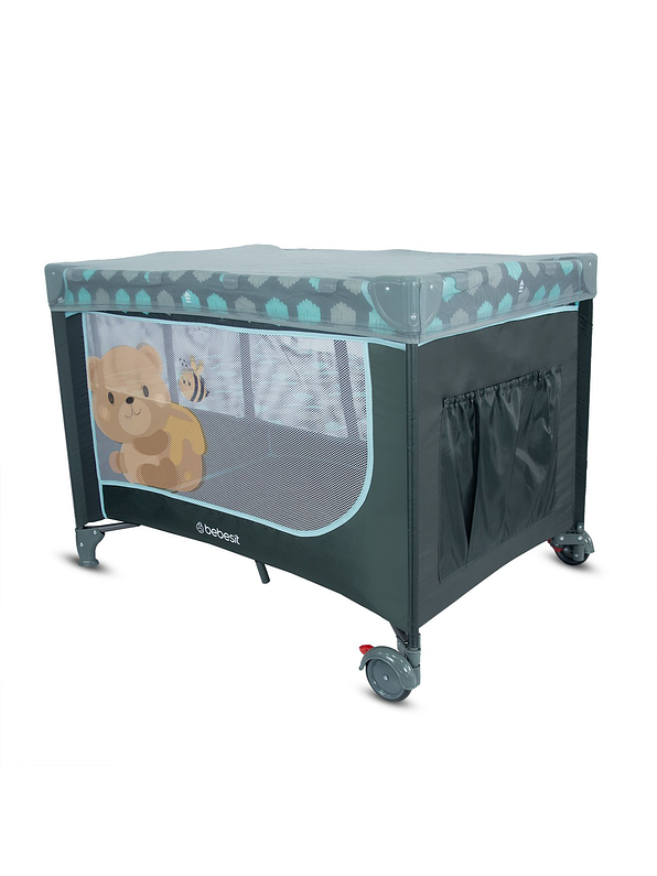 Cuna Corral Relax Candy Blue 3