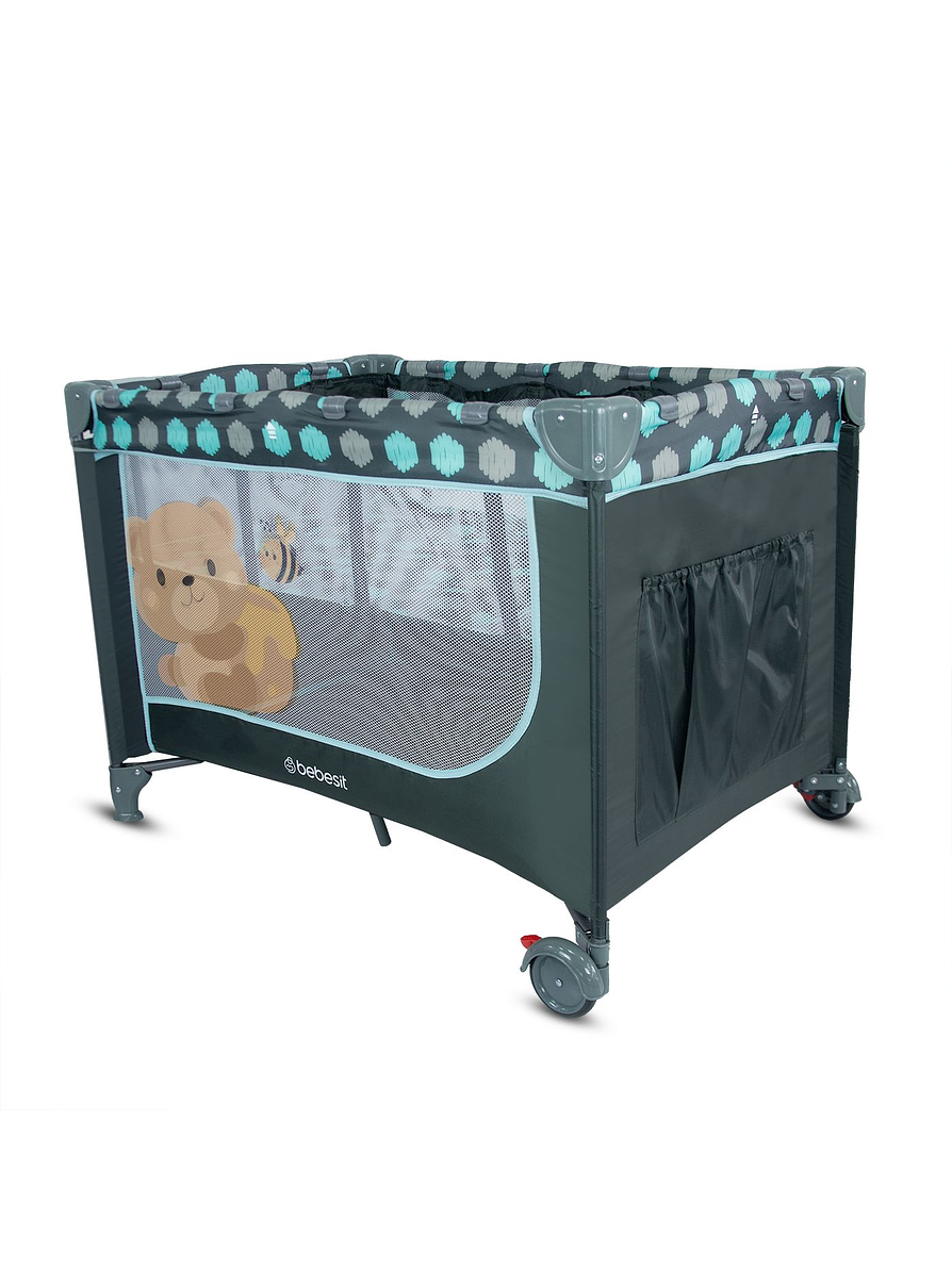 Cuna Corral Relax Candy Blue 1