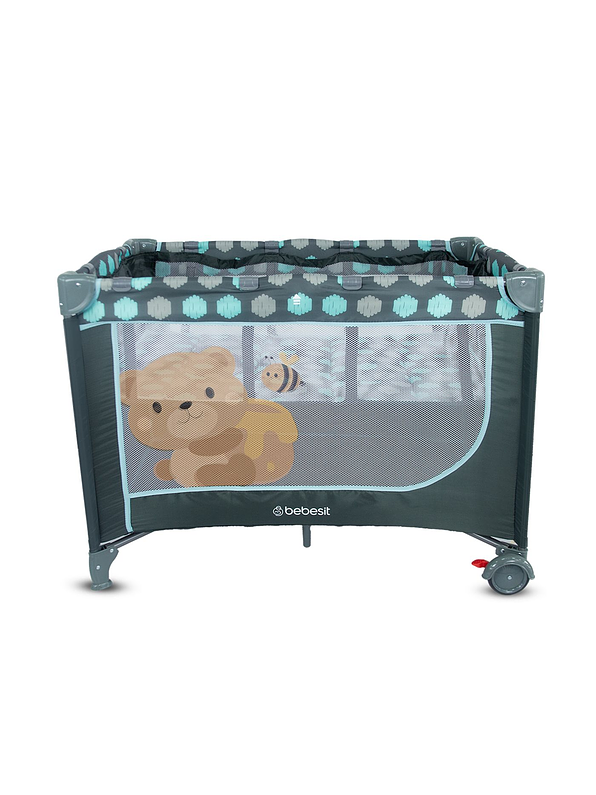 Cuna Corral Relax Candy Blue 2