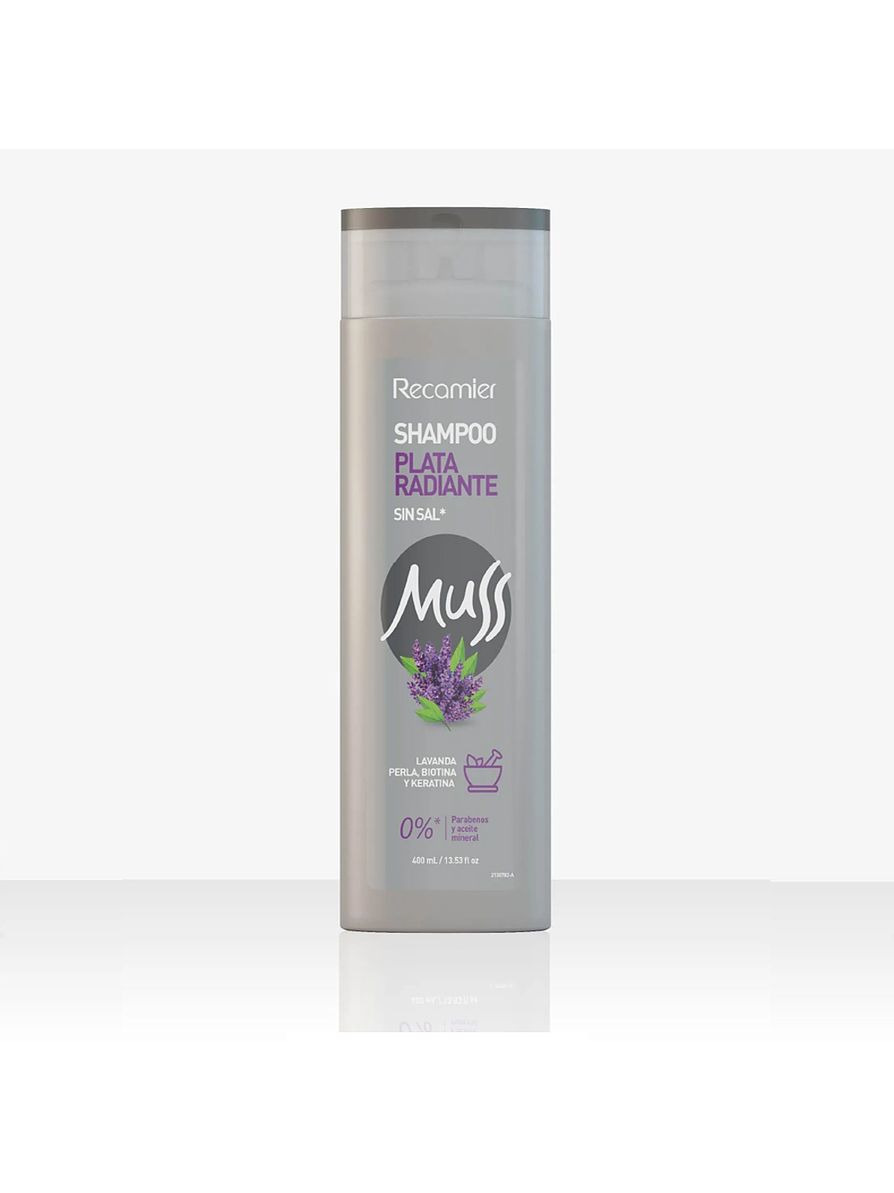 Shampoo Plata Radiante Muss 400ml 1