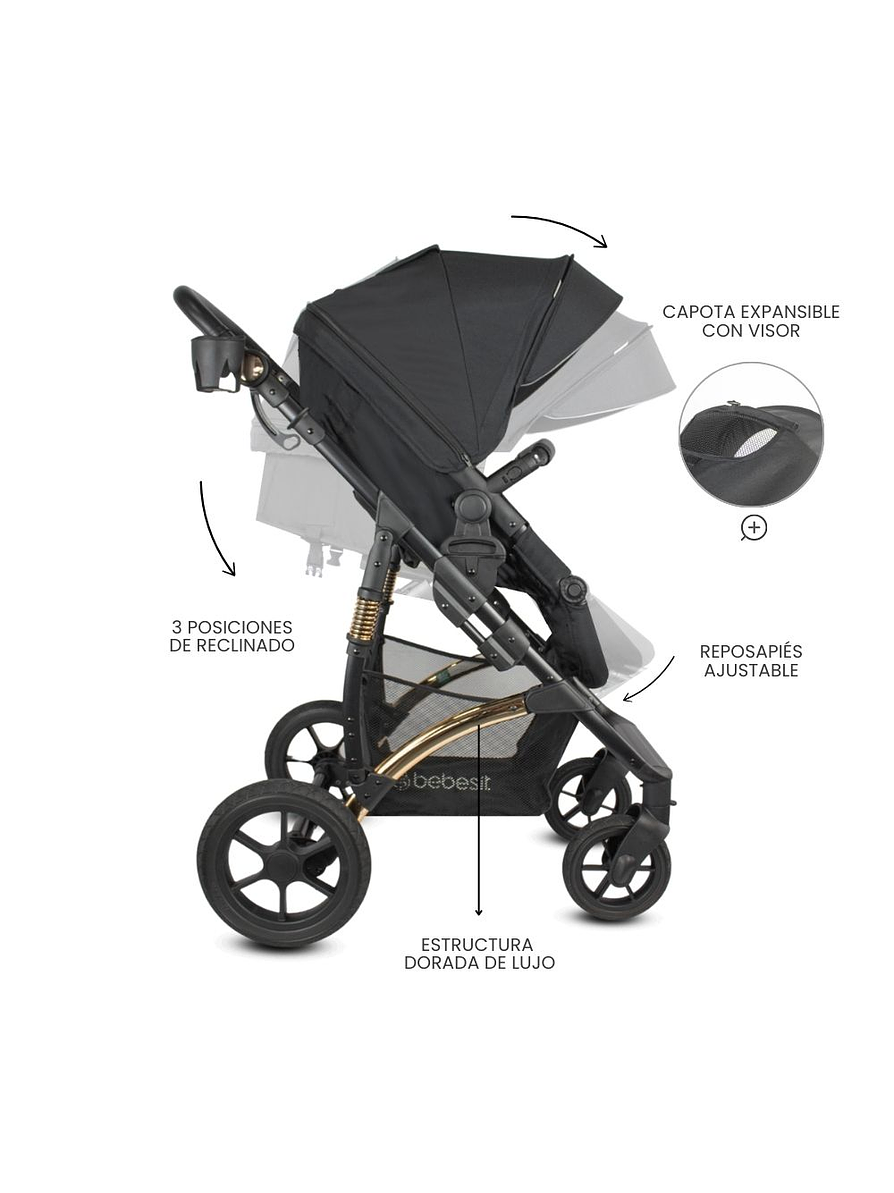 Coche Spring Gold Black Premium 2