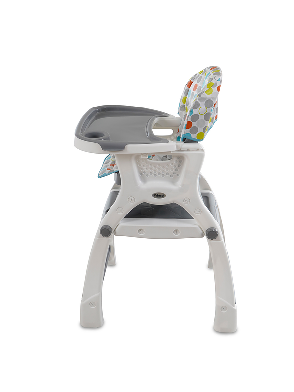 Silla Comedor Bebe Kinder City Gris 2 En 1 4