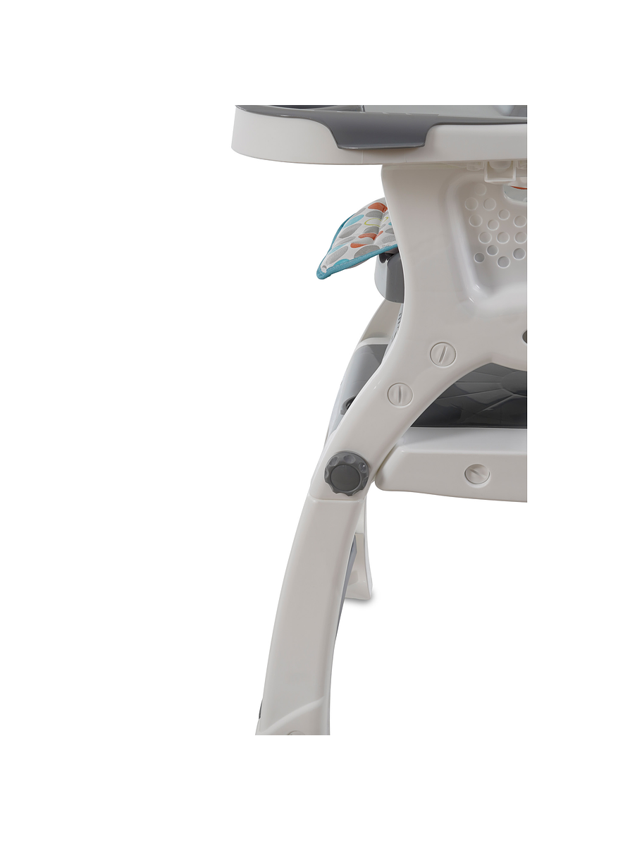 Silla Comedor Bebe Kinder City Gris 2 En 1 6