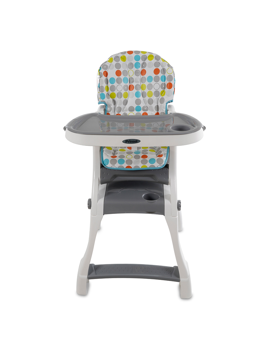 Silla Comedor Bebe Kinder City Gris 2 En 1 1