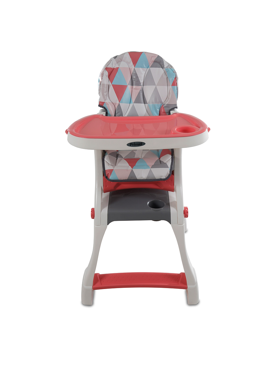 Silla Comedor Bebe Kinder City Rosa 2 en1 1