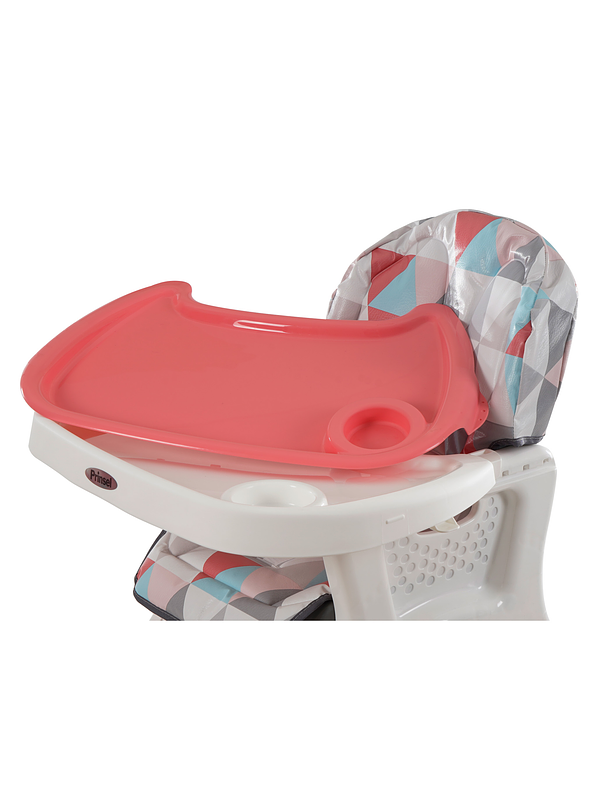 Silla Comedor Bebe Kinder City Rosa 2 en1 7