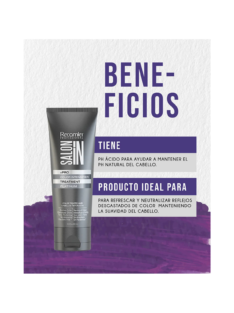 Tratamiento Color Intensifier Platinum Salon In 2