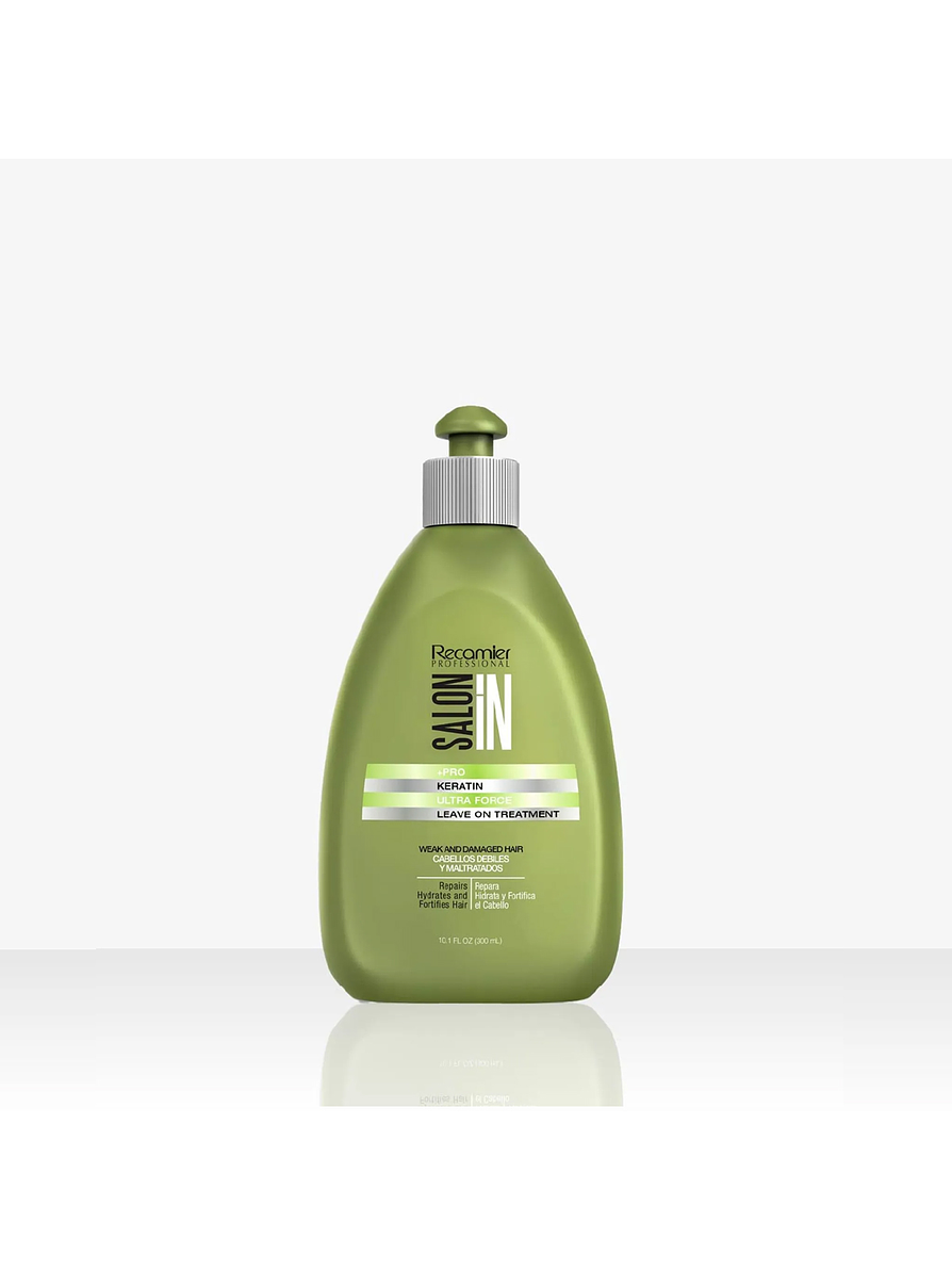 Tratamiento sin enjuague Keratin Ultra Force Salon In 300 g 1