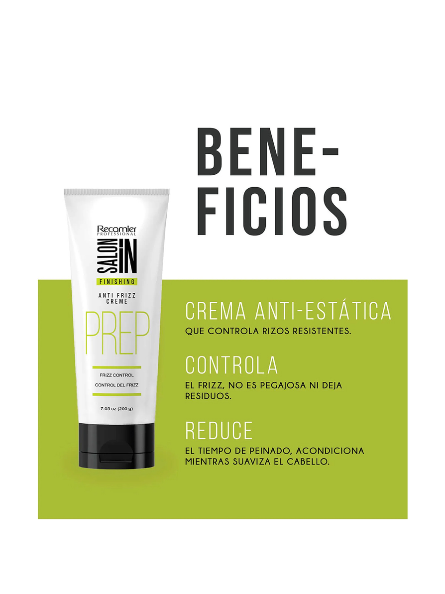 Crema Anti-Frizz Salon In 200 ml 2