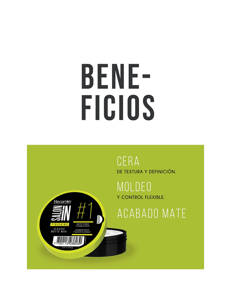 Cera Classic Matte Salon In 70 g 2