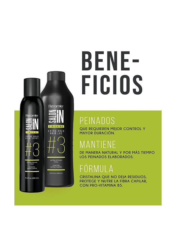 Laca Extra Hold Hair Salon In 280 ml 2