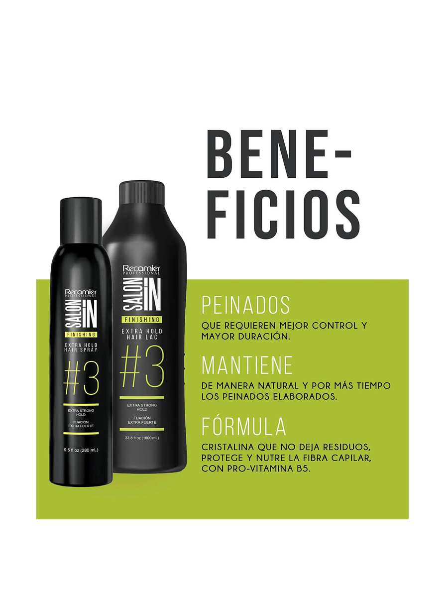 Laca Extra Hold Hair Salon In 280 ml 2