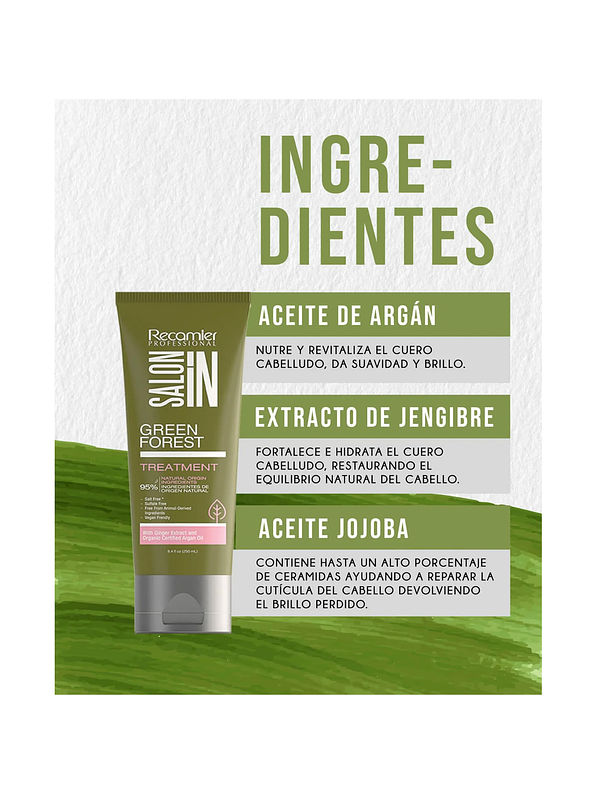 Tratamiento Green Forest Salon In 250 Ml 2