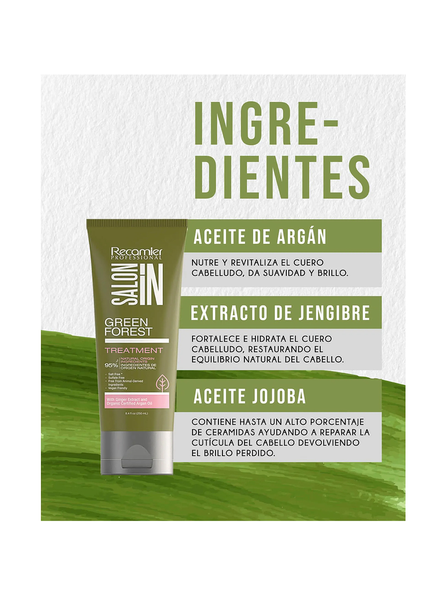Tratamiento Green Forest Salon In 250 Ml 2