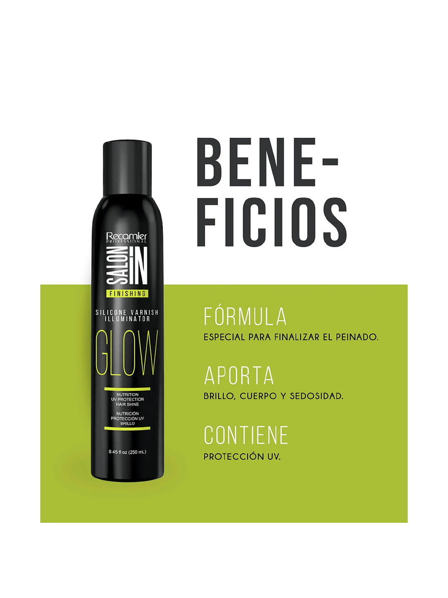 Silicona en Spray Illuminator Salon In 250 ml 2