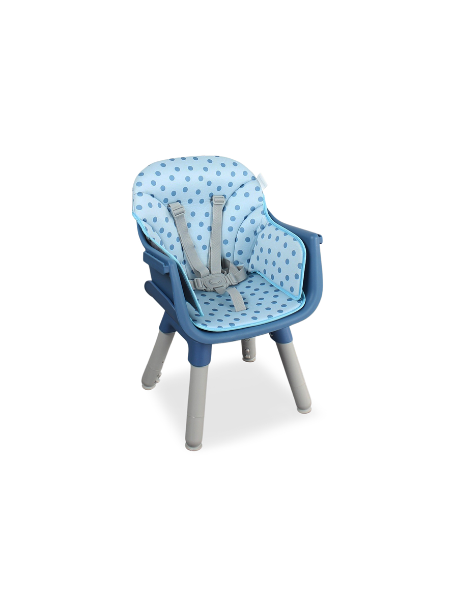 Silla Comedor Baby Desk 3 En 1  Blue 4