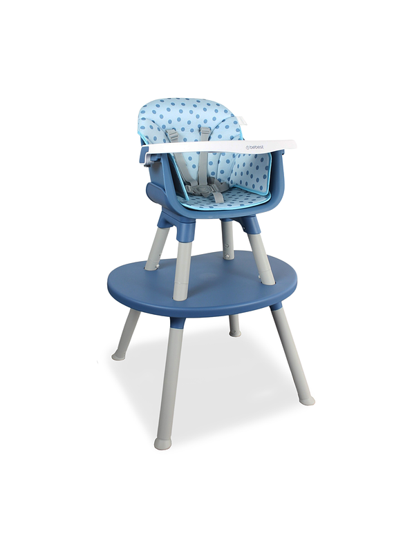 Silla Comedor Baby Desk 3 En 1  Blue 1