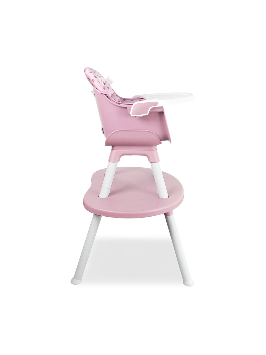 Silla Comedor Baby Desk 3 en 1  Pink 5