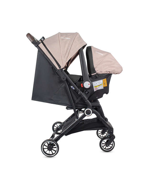 Coche Travel System Compacto Micro Pink 5