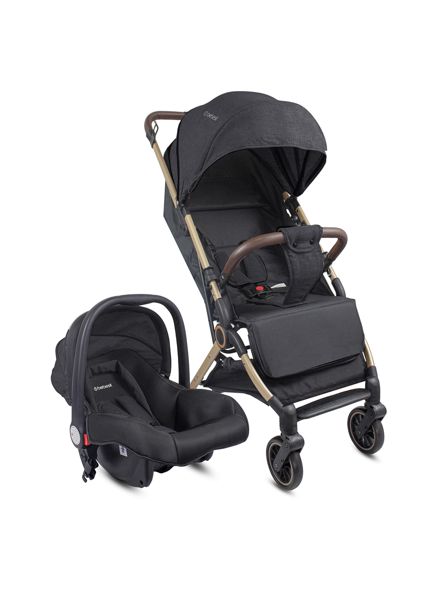 Coche Travel System Compacto Micro Black 1