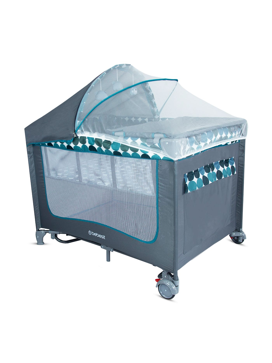 Cuna Corral Magic Blue 1