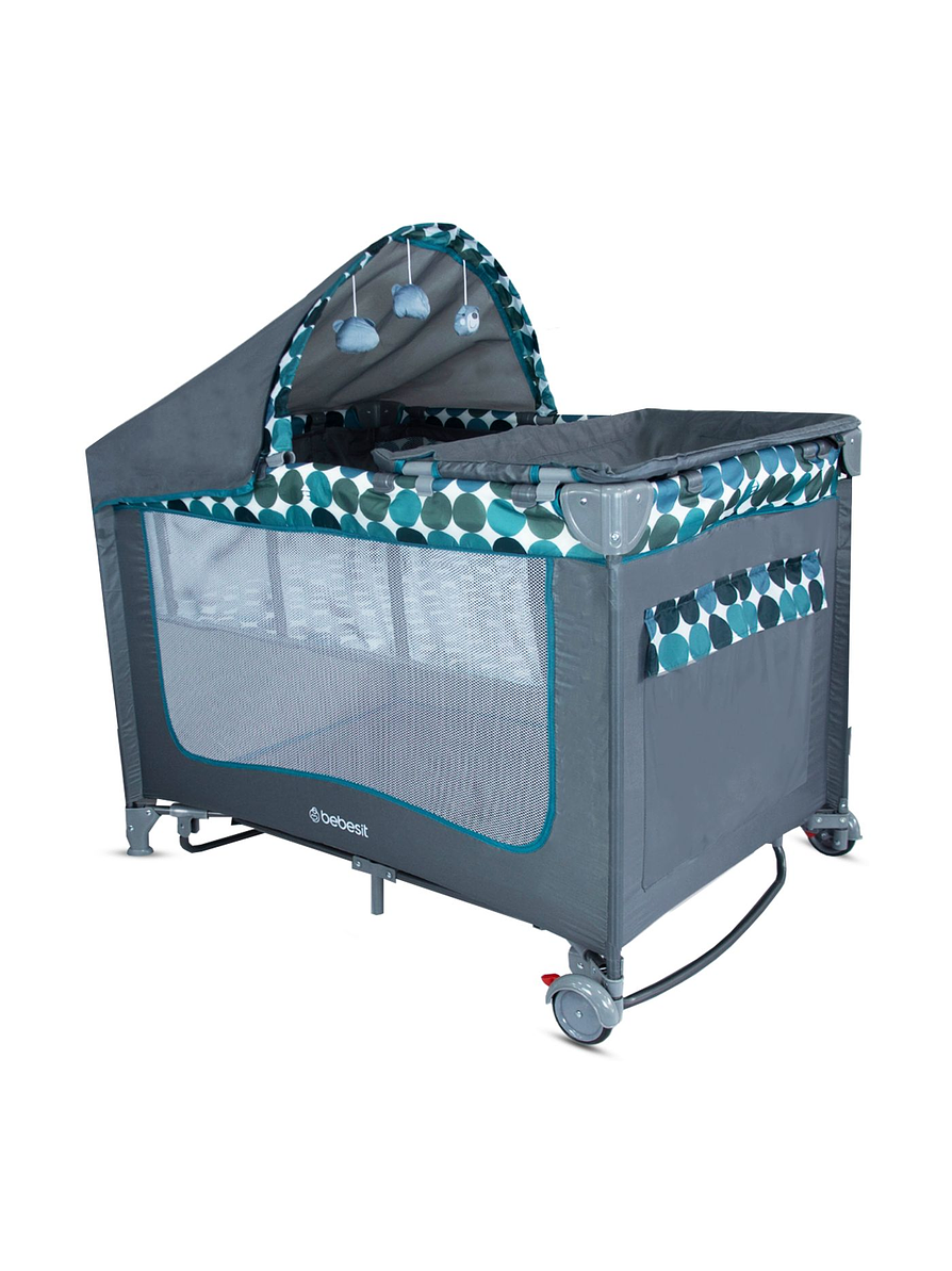 Cuna Corral Magic Blue 2