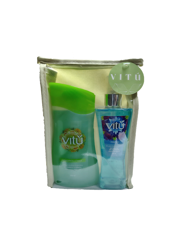 Estuche Jabón Liquido Fragancia Cítrica 200 Ml + Splash Fresh 240 Ml 1