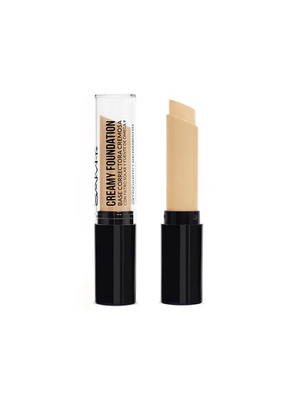 Base correctora cremosa en barra Samy 4