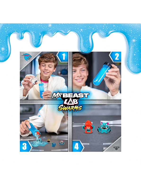 Mr Beast Lab Swarms x 5 surtido 2