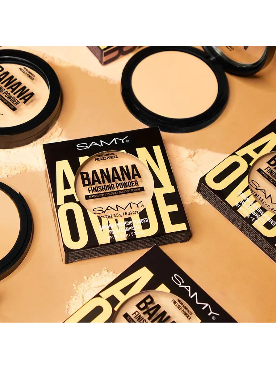 Polvo compacto banana Samy 2