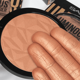 Polvo compacto bronceador luminoso Samy