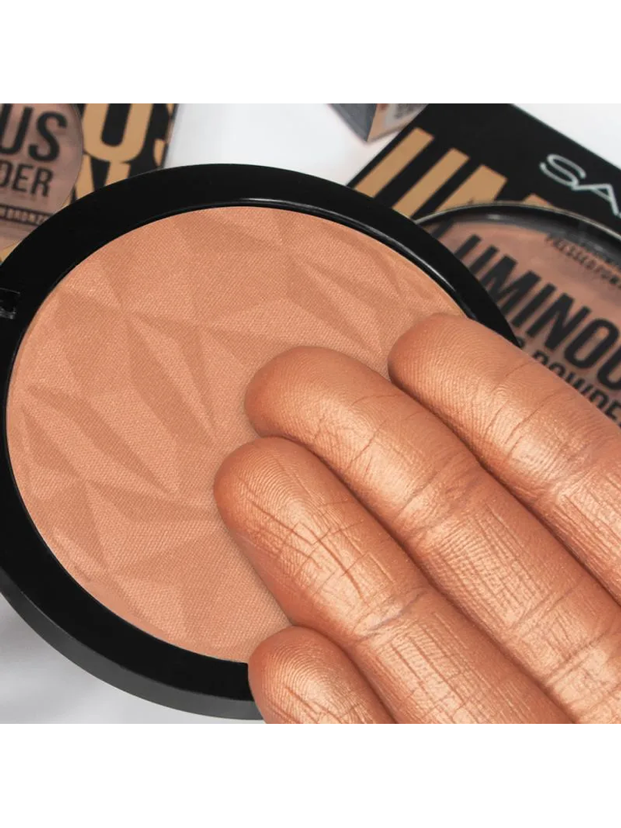 Polvo compacto bronceador luminoso Samy 2