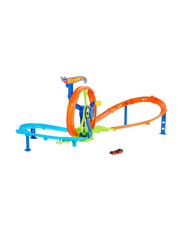 Hot Wheels conjunto de juego rapid launch & loop 3