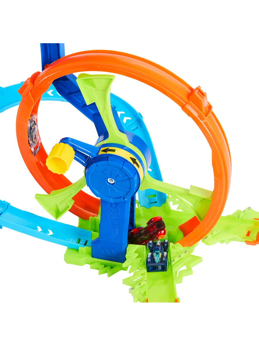 Hot Wheels conjunto de juego rapid launch & loop 5