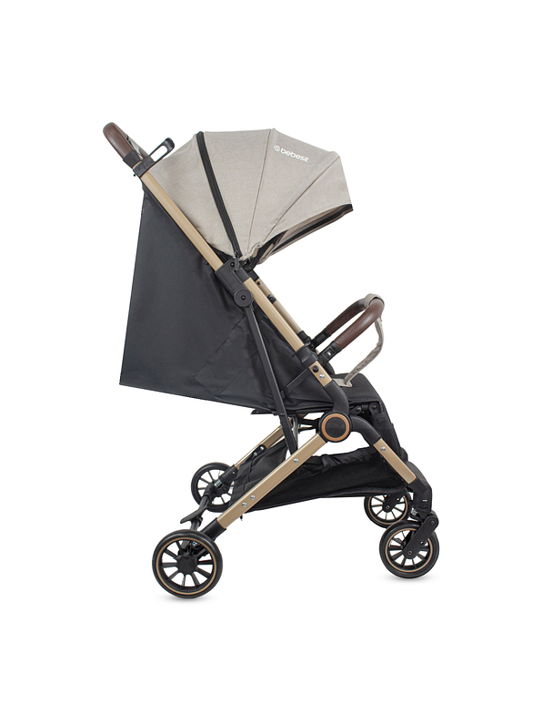 Coche Compacto Micro Beige 3