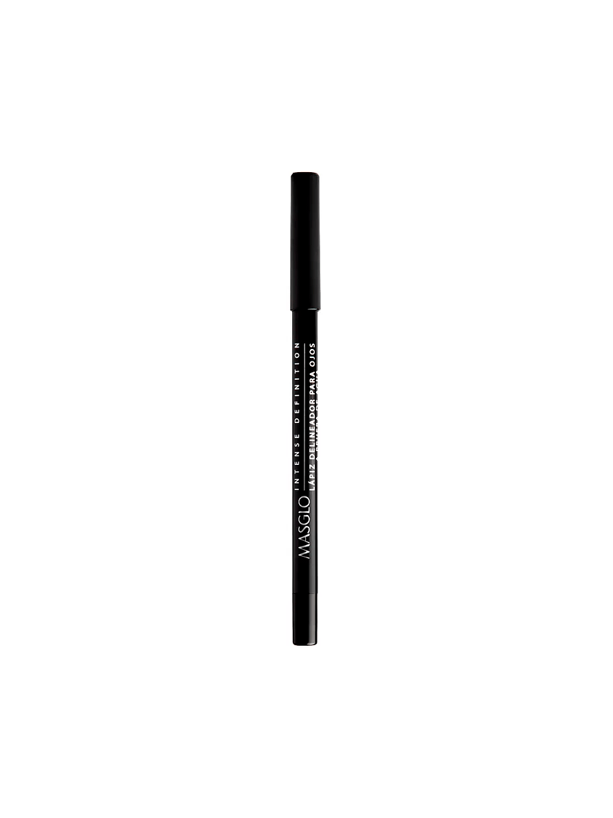  Lápiz delineador de ojos para ojos a prueba de agua Masglo - Gama Negro 1