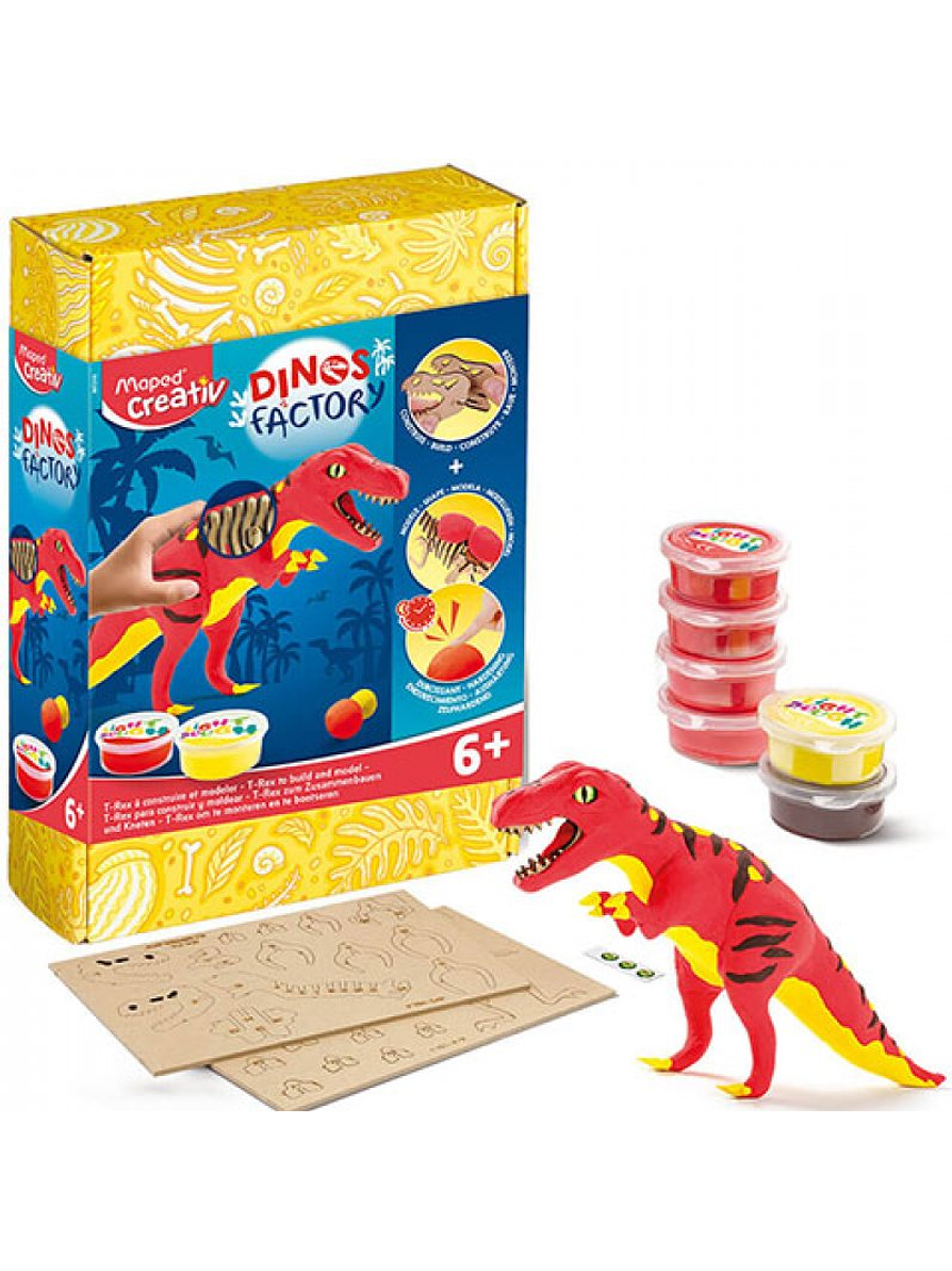 Fábrica fabulosa para modelar T-Rex  1