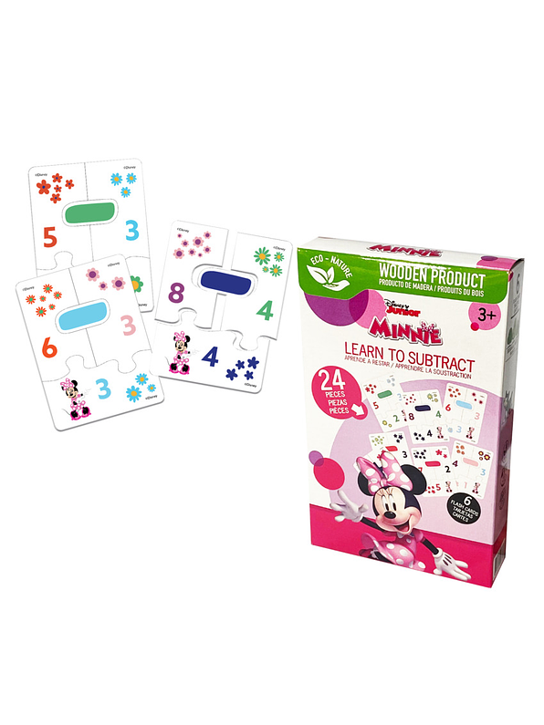 Tarjetas Didácticas - Restas Minnie 1