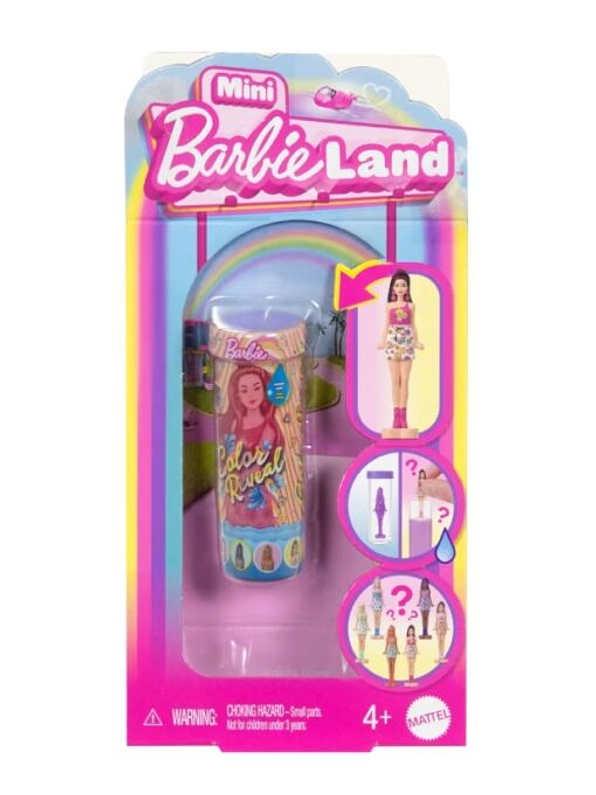 Barbie mini Barbieland Muñeca Color Reveal sorpresa 1