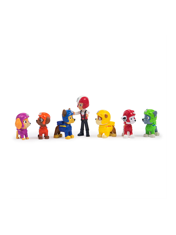 Set 7 Figuras Paw Patrol Rescate Aéreo 2