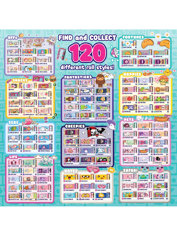 Sticki Rolls Stickers Brazaletes 320 Stickers 3