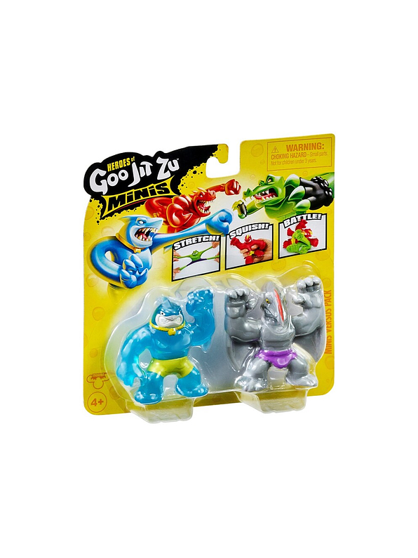 Goo Jit Zu Héroes Minis Figuras Surtidas 4