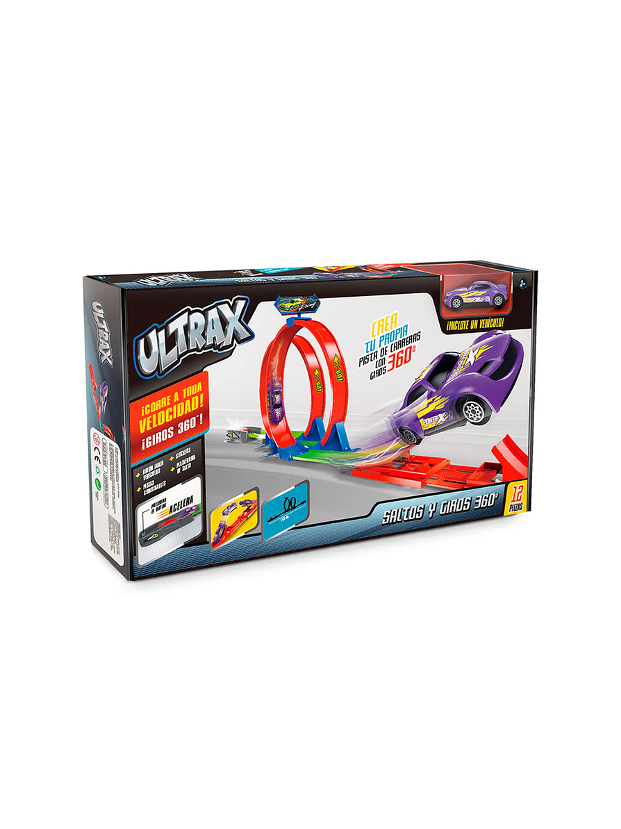 Pista Saltos y Giros 360 Ultrax 1