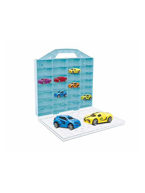 Maletín Para 28 Vehículos de Colección Incluye 6 Vehículos 2