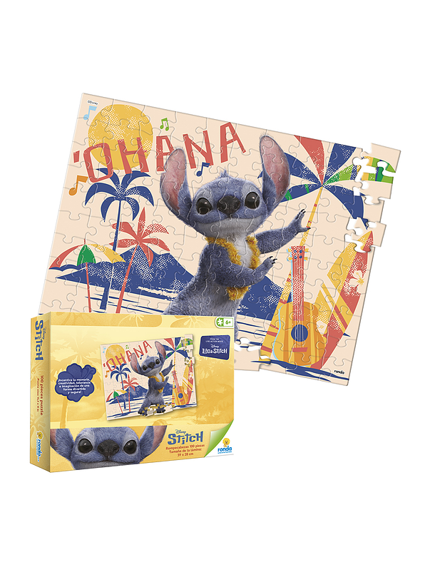Rompecabezas Stitch x 100 Piezas 3