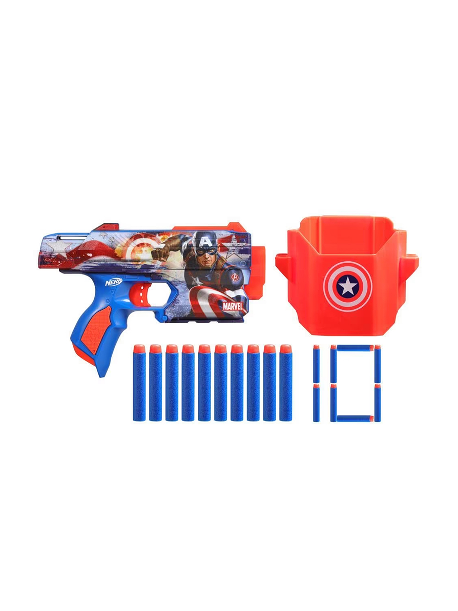 Nerf Marvel Capitán América Hasbro  4