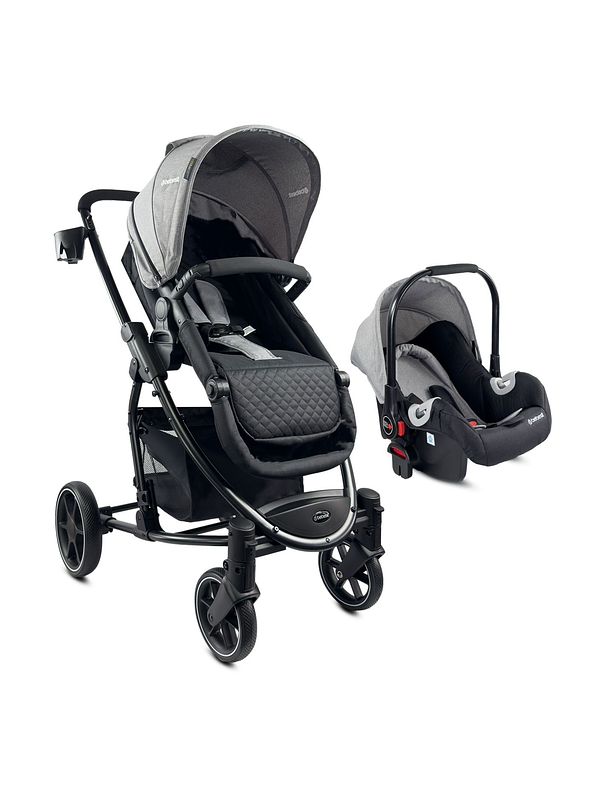 Coche Travel System Prima Gray  1