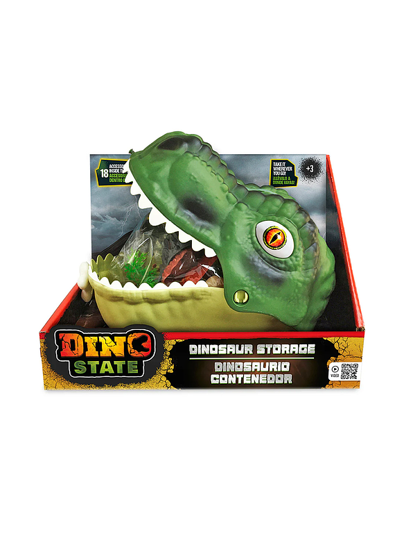 Cabeza Dinosaurio Contenedor Dino State 1