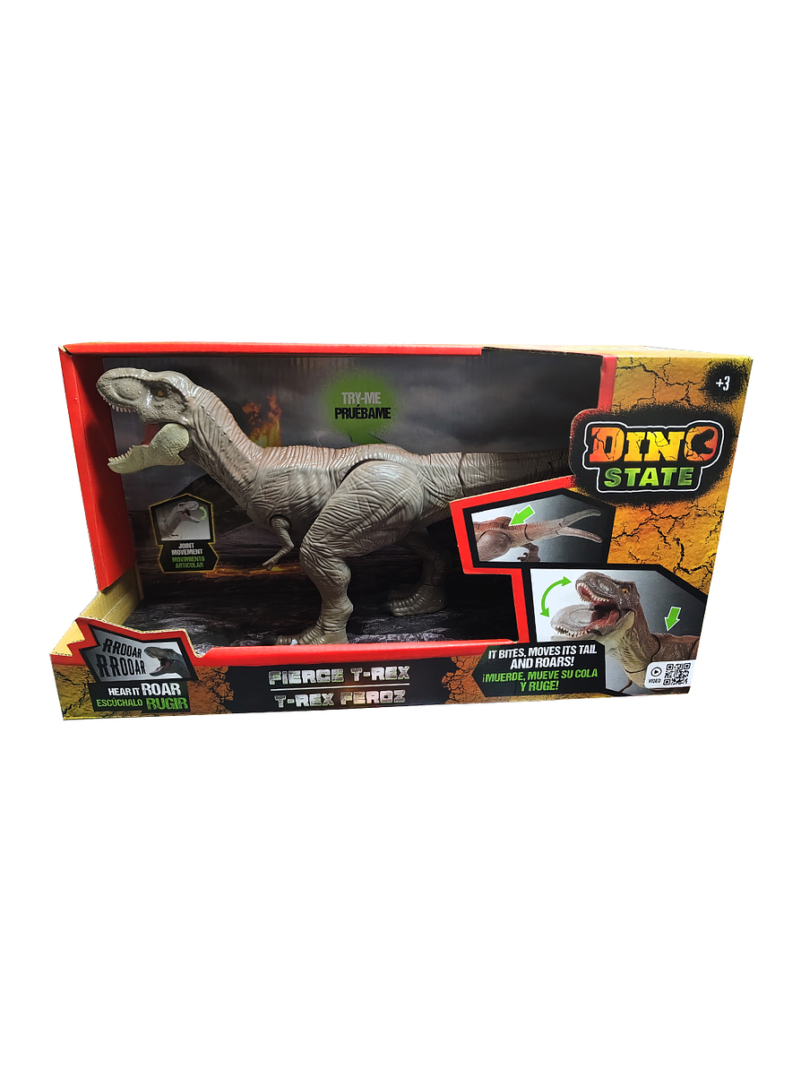 T-Rex Feroz Con Sonidos Dino State 1
